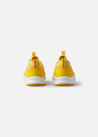 Желтые демисезонные кроссовки на шнурках Reima Luontuu