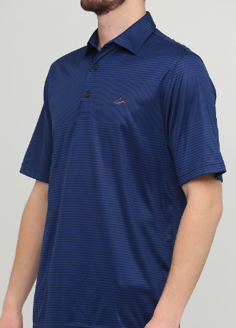 Темно-синяя футболка-поло для мужчин Greg Norman однотонная