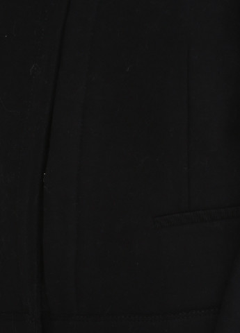 Черный женский жакет Massimo Dutti однотонный - демисезонный