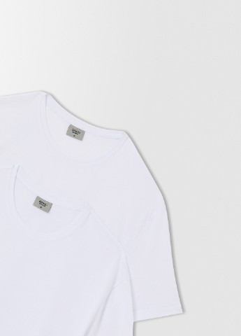 Белая футболка (2 шт.) DeFacto