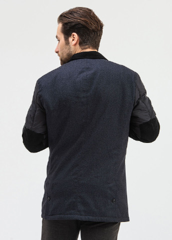 Темно-синяя демисезонная куртка-пиджак Astoni GOTEX