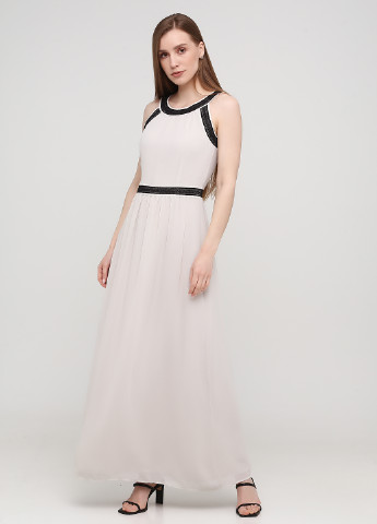 Пісочна вечірня сукня в грецькому стилі H&M однотонна