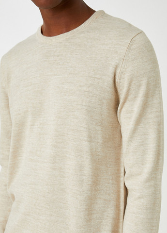 Світло-бежевий демісезонний светр джемпер KOTON