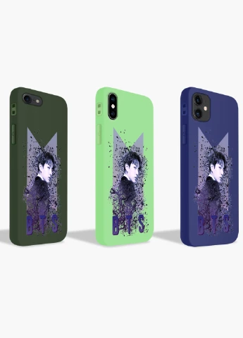 Чохол силіконовий Apple Iphone X БТС (BTS) (6129-1065) MobiPrint (219357298)