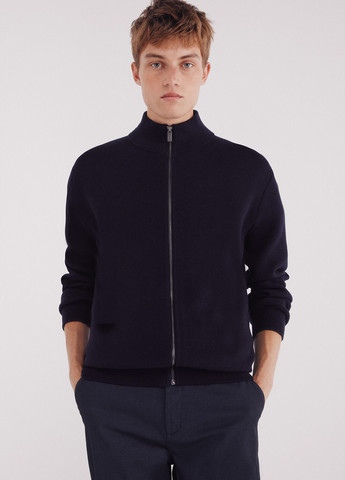 Темно-синий демисезонный кардиган Springfield