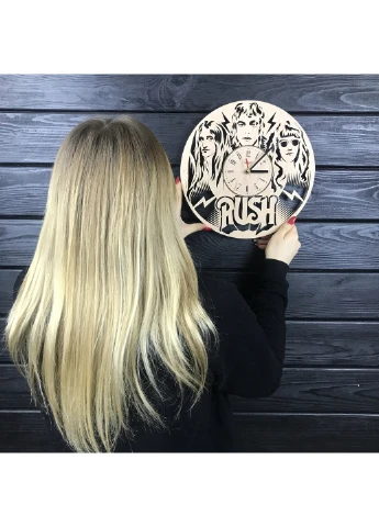 Годинник з натурального дерева настінний «Rush» 7Arts (253567037)