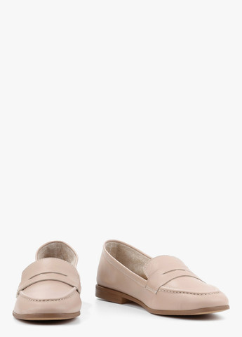 Le'BERDES Туфлі лофери бежевий з натуральна шкіра, україна — літо (293152920)