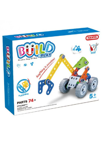 Конструктор дитячий Build&Play 23х30х8 см Hanye (253659801)
