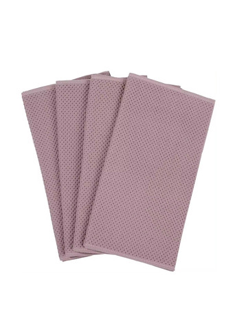 Полотенце (4 шт.) 34х74 см Aquarius однотонный кофейный