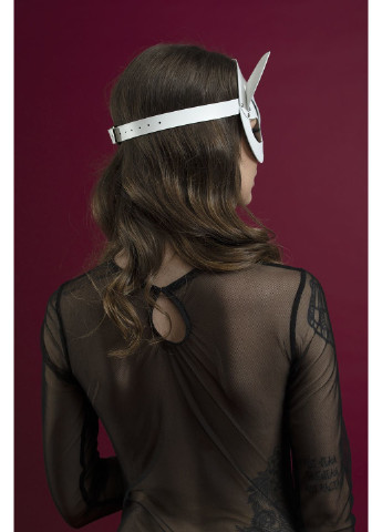 Маска кошечки - Catwoman Mask, натуральная кожа, белая Feral Feelings (254973492)