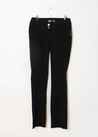 Черные кэжуал демисезонные зауженные брюки Yingli