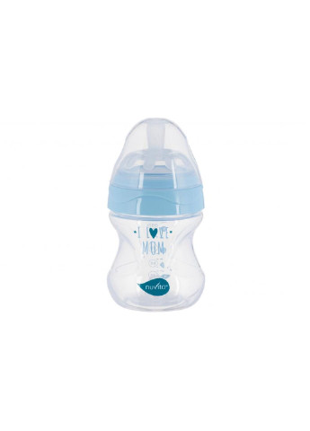 Пляшечка для годування Mimic Collection 150 мл синя Nuvita (252244309)