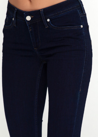 Темно-синие демисезонные зауженные джинсы Bogner