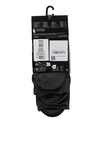 Темно-сірі шкарпетки (3 пари) C&A малюнки (366113276)