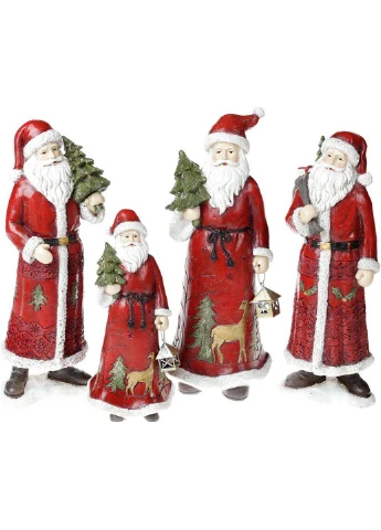 Статуэтка Santa с елкой 31.5 см Bona (255429944)