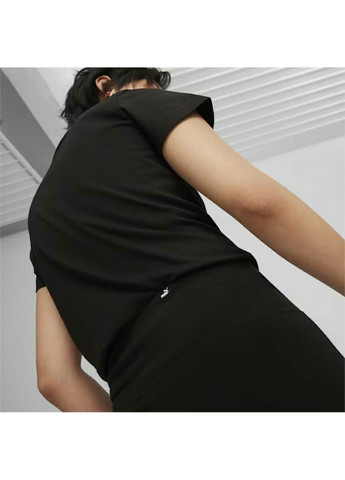 Черные демисезонные леггинсы Puma