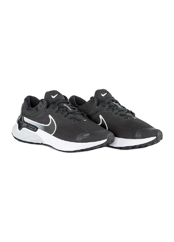 Чорні кросівки renew run 3 демісезон Nike