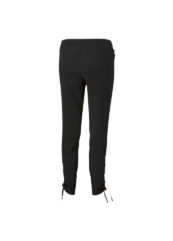 Черные демисезонные штаны scuderia ferrari style women's sweatpants Puma