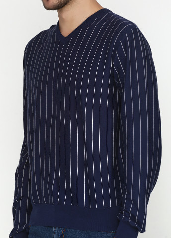 Темно-синий демисезонный свитер пуловер Ralph Lauren