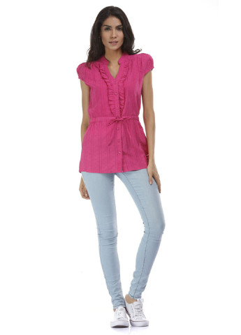 Розовая летняя блуза Яavin