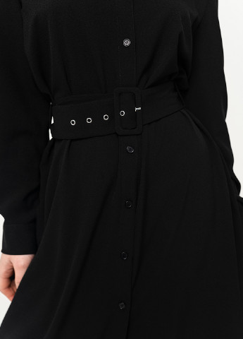 Черное кэжуал платье рубашка befree