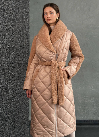 Бежева зимня куртка No Brand