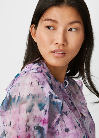 Сиреневая блуза C&A