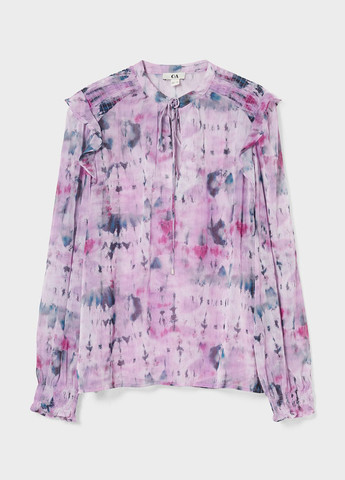 Сиреневая блуза C&A