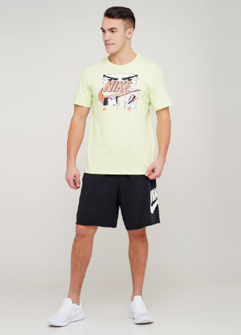 Светло-желтая футболка Nike M Nsw Tee Manga Hbr