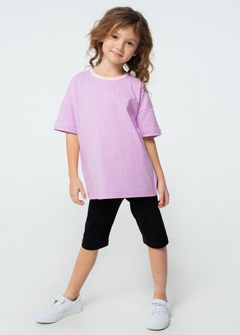 Фиолетовая летняя футболка Vidoli