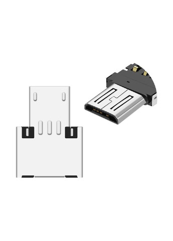 Перехідник AC-055 USB - Micro USB срібний XoKo ac-055 usb - micro usb серебряный (144530496)