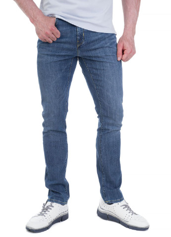 Голубые летние джинсы Bogner
