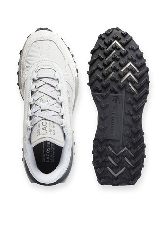 Светло-серые демисезонные кроссовки Lacoste ELİTE ACTİVE