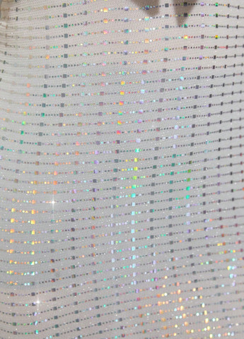 Білий коктейльна сукня з відкритими плечима SHEIN однотонна