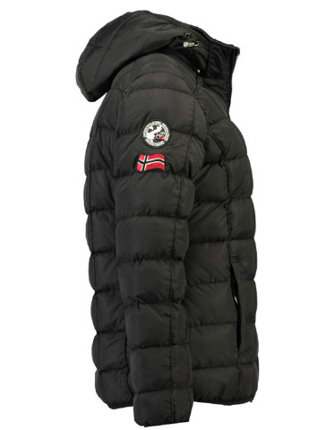 Чорна демісезонна куртка Geographical Norway