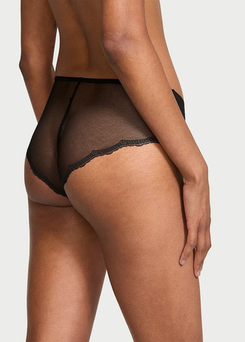 Чорний демісезонний комплект (бюстгальтер, трусики) Victoria's Secret