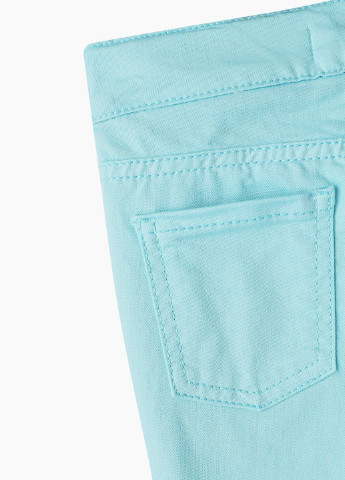 Голубые демисезонные зауженные джинсы United Colors of Benetton