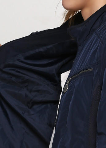 Темно-синяя демисезонная куртка Barbara Lebek