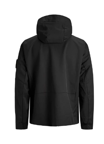 Чорна демісезонна куртка Jack & Jones