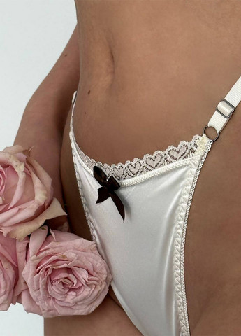 Белый демисезонный комплект (бюстгальтер, трусики) NOVA VEGA