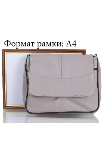 Жіноча шкіряна сумка-почтальонка 25х21х8 см TuNoNa (195538894)