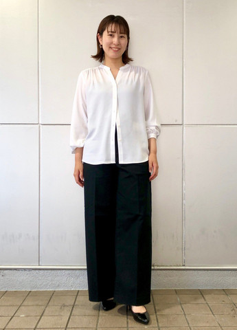 Біла блузка Uniqlo