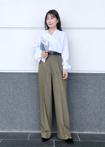 Біла блузка Uniqlo