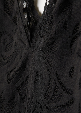 Черное кэжуал платье H&M