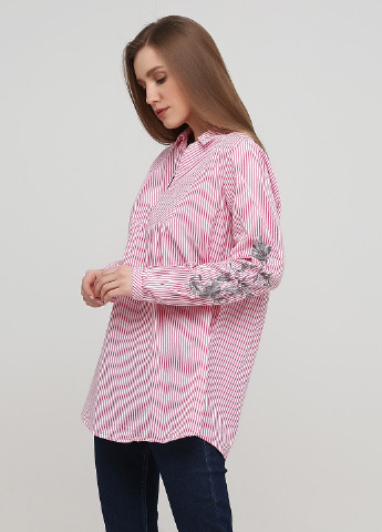 Розово-коричневая демисезонная блуза B.C. Best Connections
