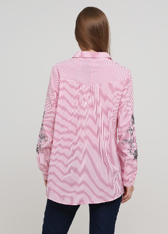 Розово-коричневая демисезонная блуза B.C. Best Connections