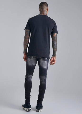 Темно-серые демисезонные скинни джинсы Boohoo