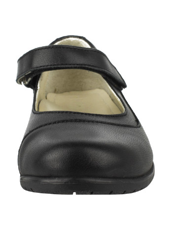 Черные туфли без каблука Eleven Shoes
