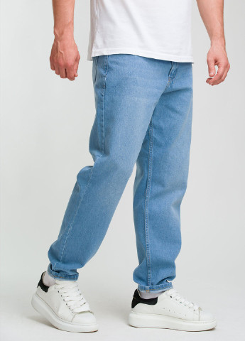 Светло-синие демисезонные бойфренды джинсы Trend Collection