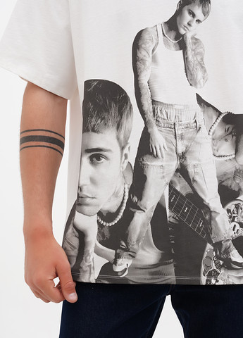 Белая футболка H&M